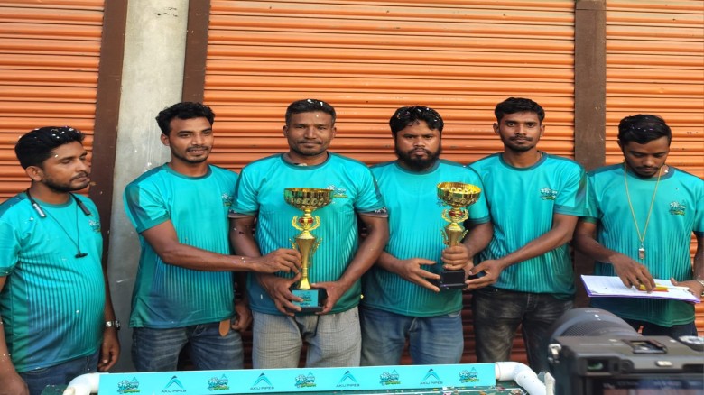 রংপুরে ফু-বল চ্যাম্পিয়নশিপ প্রতিযোগিতায় বিজয়ী আর্মি একাদশ