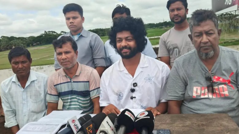 জমি দখল ও চাঁদাবাজির মামলা এনসিপি নেতা কাফি তার বাবা-ভাইয়ের  বিরুদ্ধে