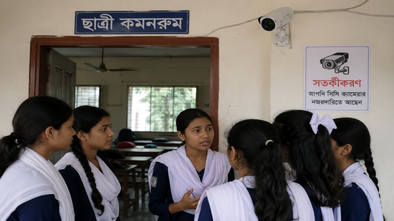ছাত্রীদের কমনরুমে সিসিটিভি ক্যামেরা, গোপনীয়তা নিয়ে প্রশ্ন; তদন্তের আশ্বাস ইউএনওর