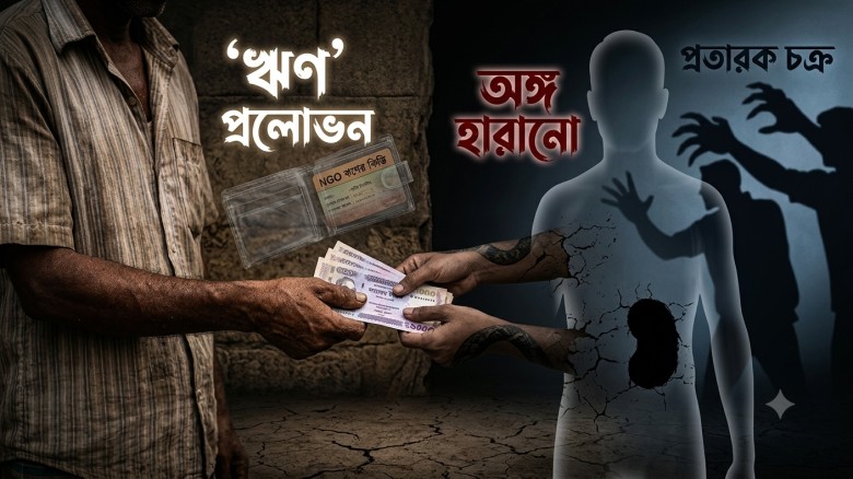 ঋণের চাপে ১০ লাখ টাকায় কিডনি বিক্রির চুক্তির জায়গায় পেলেন ৫০ হাজার