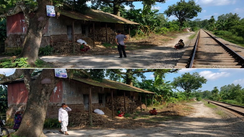 ৭৫০ কোটি টাকার সম্পদ ধূলিসাৎ: দুই দশক ধরে বন্ধ নীলফামারীর ৫ রেলস্টেশন