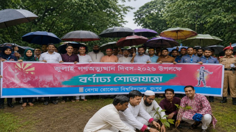 উত্তেজনা কাটিয়ে বেরোবিতে জুলাই গণ-অভ্যুত্থান দিবসের একই মঞ্চে ছাত্রদল-ছাত্রশিবির
