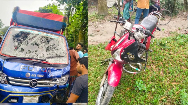 ঠাকুরগাঁওয়ে ত্রিমুখী সংঘর্ষে দুই নারী নিহত, আহত ৪